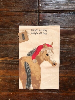 Animal Christmas Hand Towels