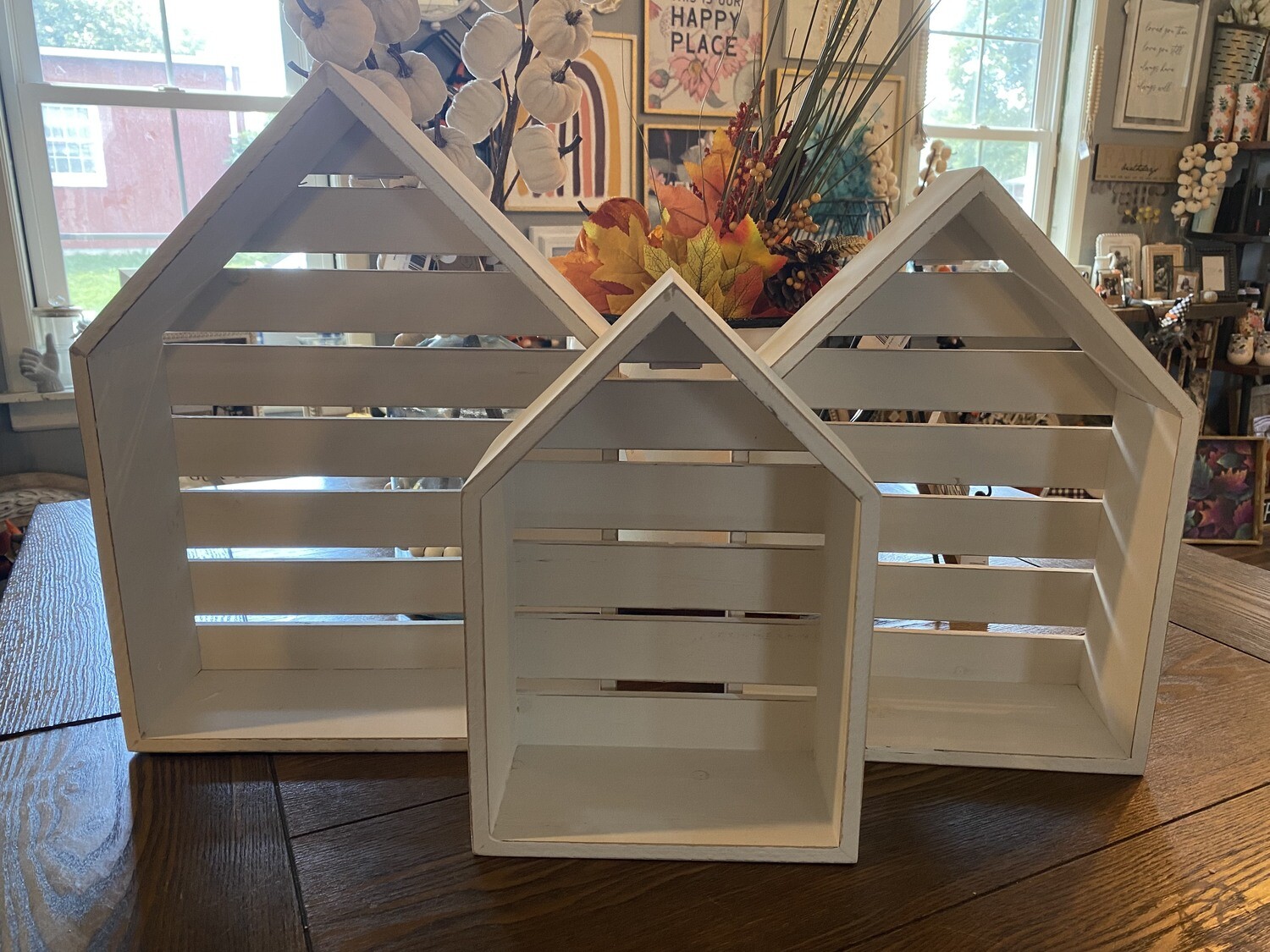 House Shaped Shadow Boxes