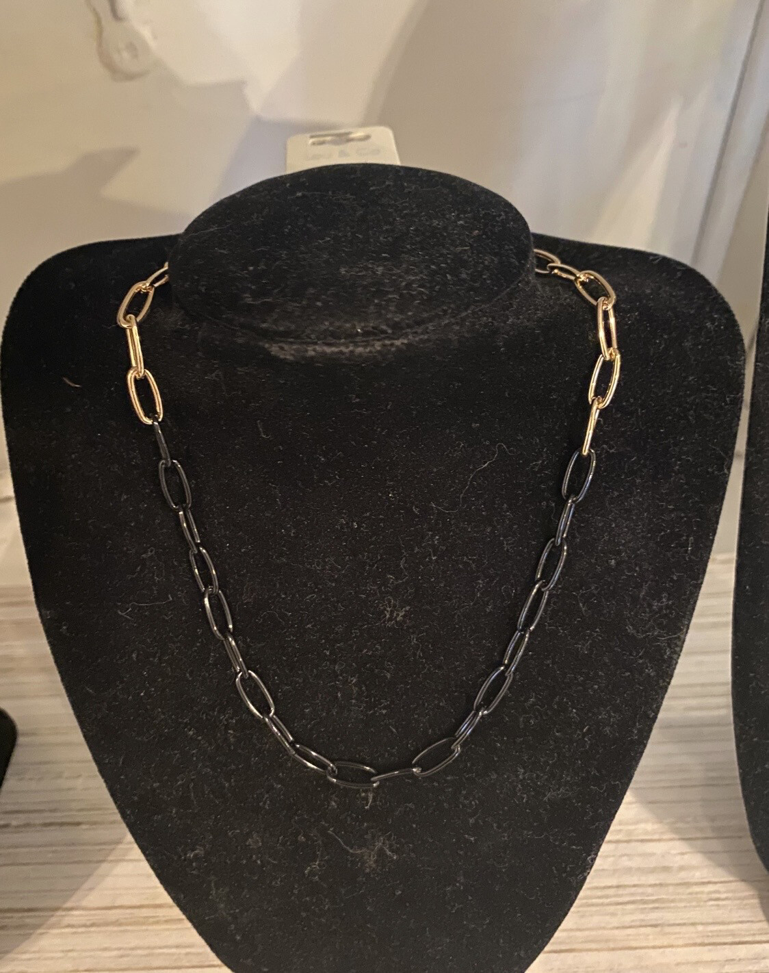 Multi-Color Chain Link Necklace