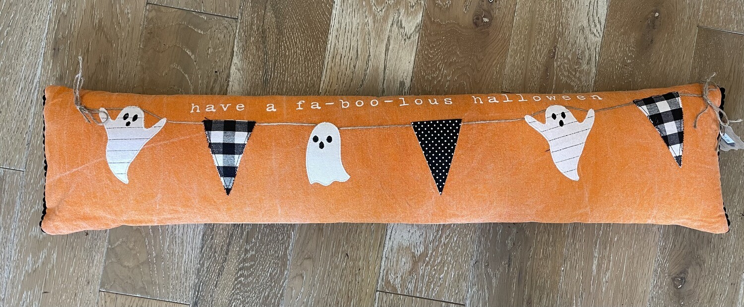 Ghost Halloween Long Pillow