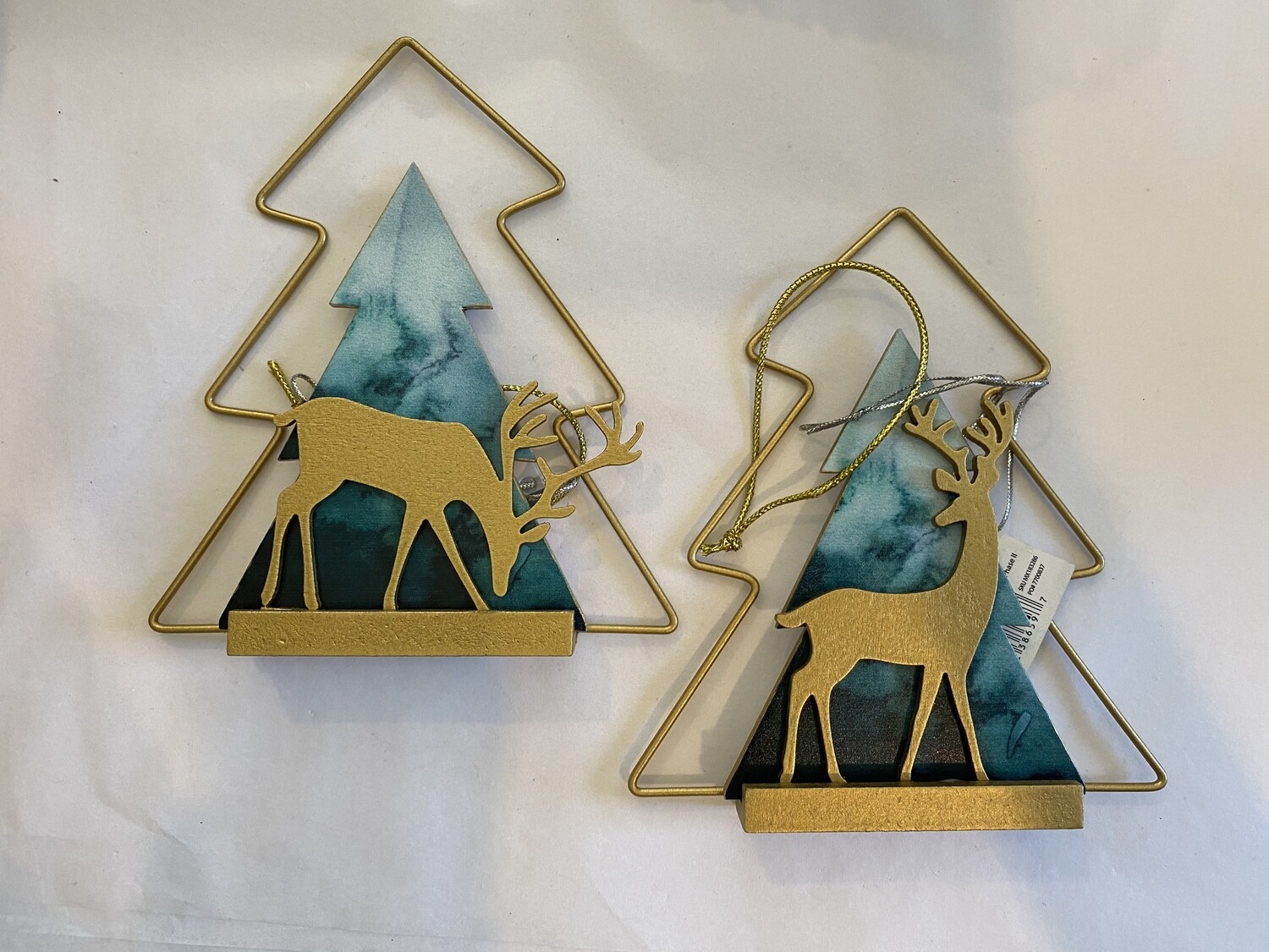Deer Tree Ornament 