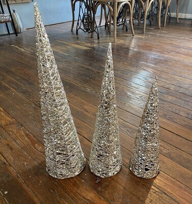 Glitter Cone Trees