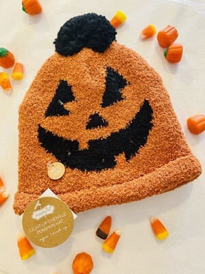 Light Up Pumpkin Hat