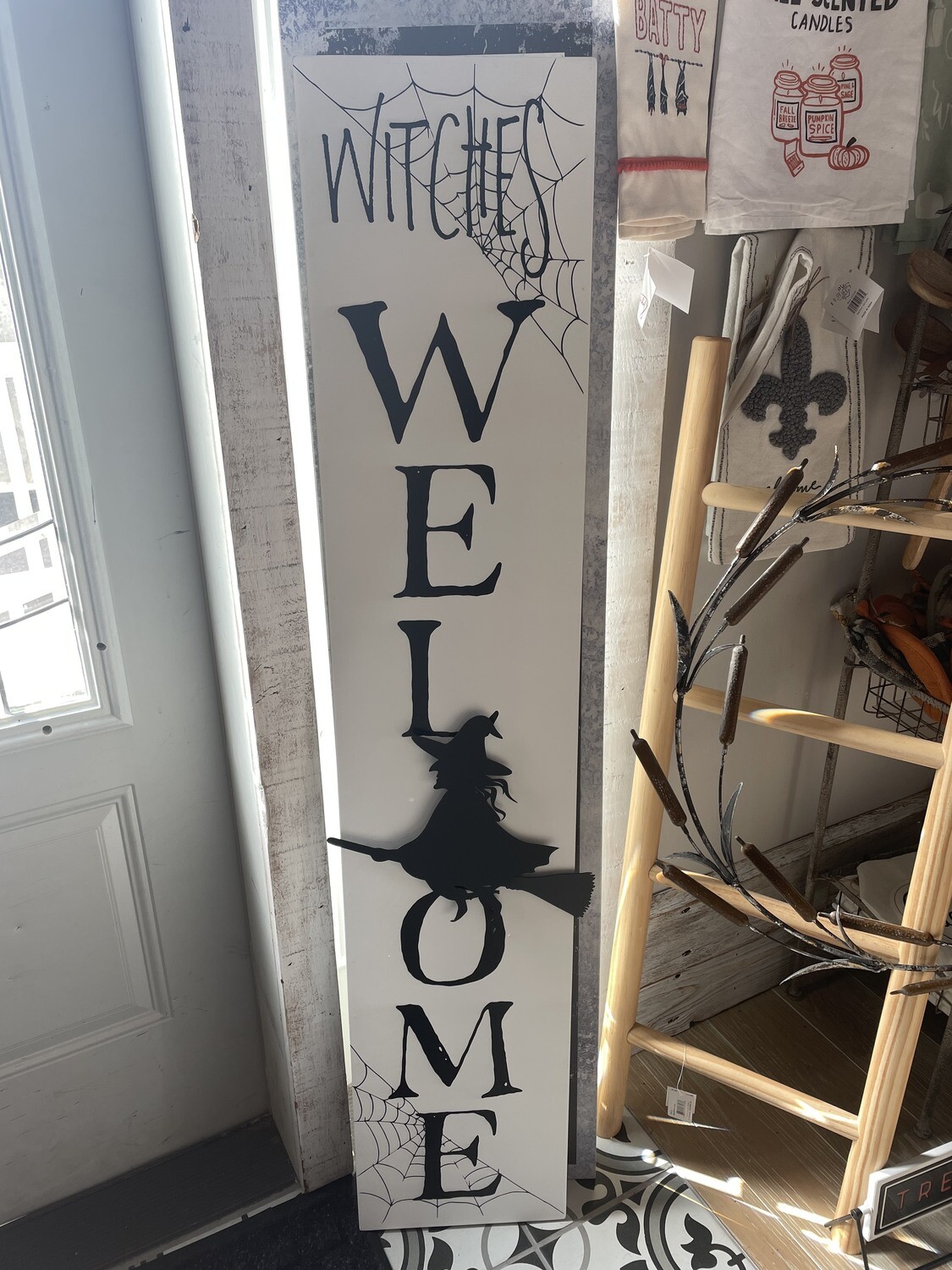 Welcome Witch Sign