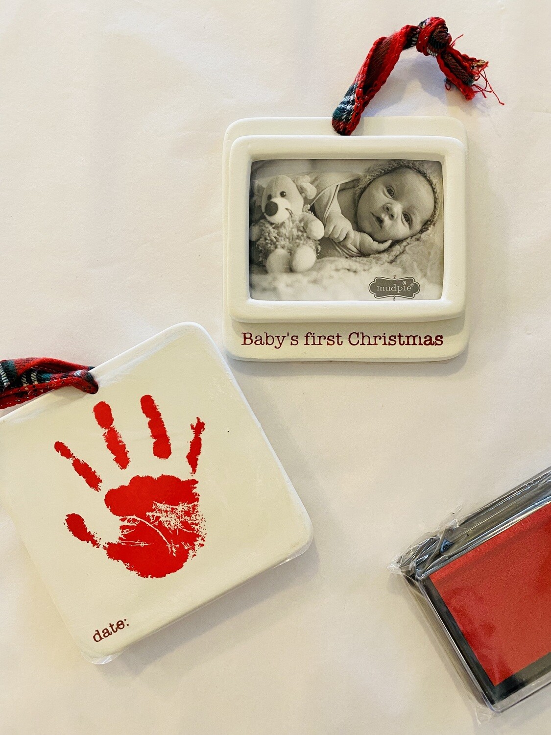 First Christmas Handprint Ornament