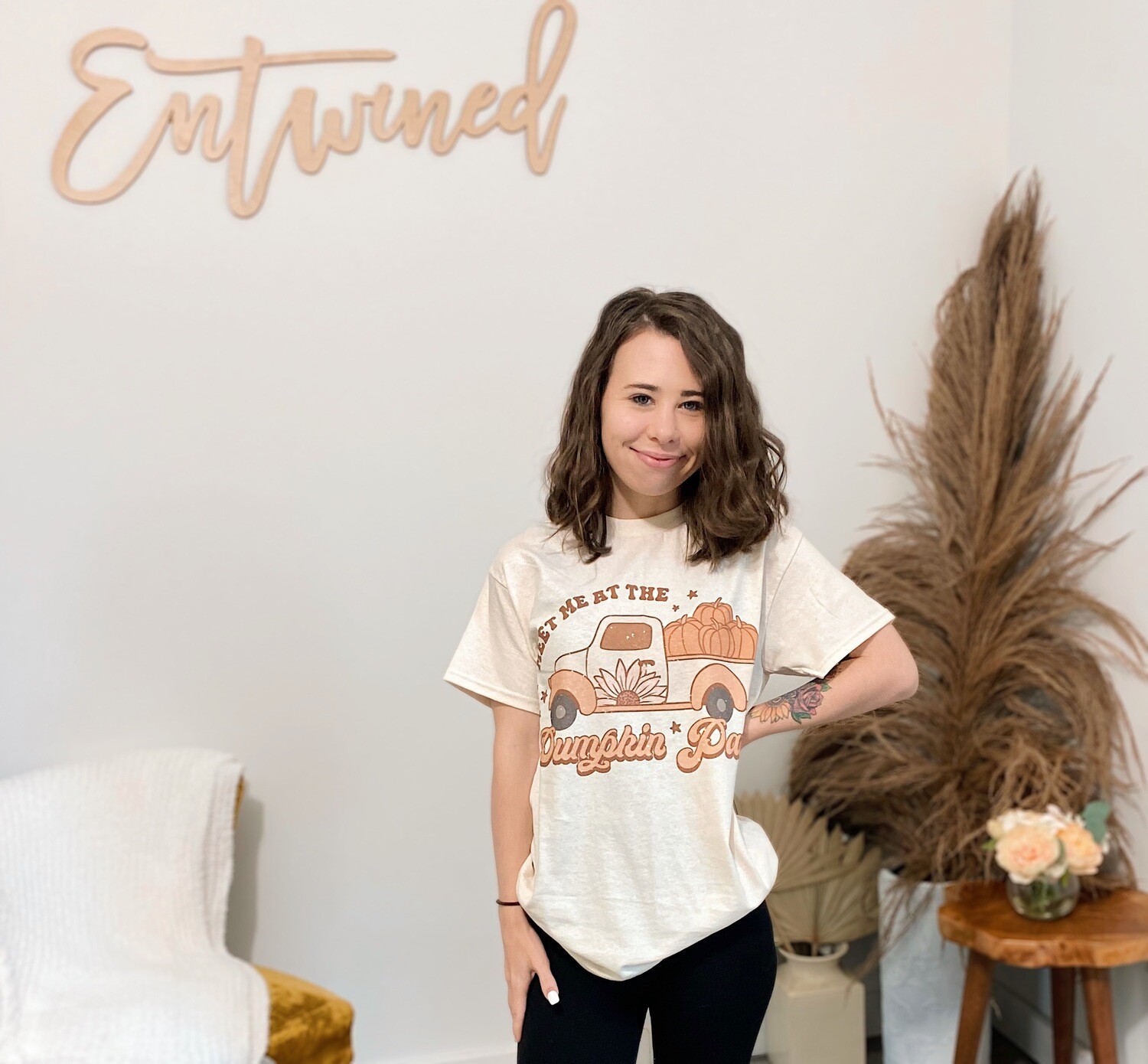 Meet Me At The Pumpkin Patch Graphic Tee 