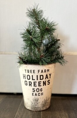 Tree Farm Wall Buckets