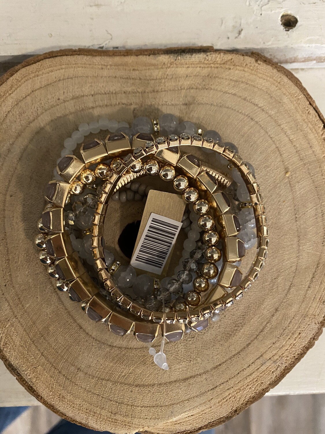 Beaded Bracelet Stack