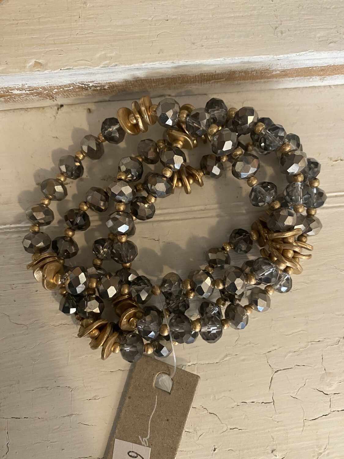 4-Strand Beaded Bracelet Set