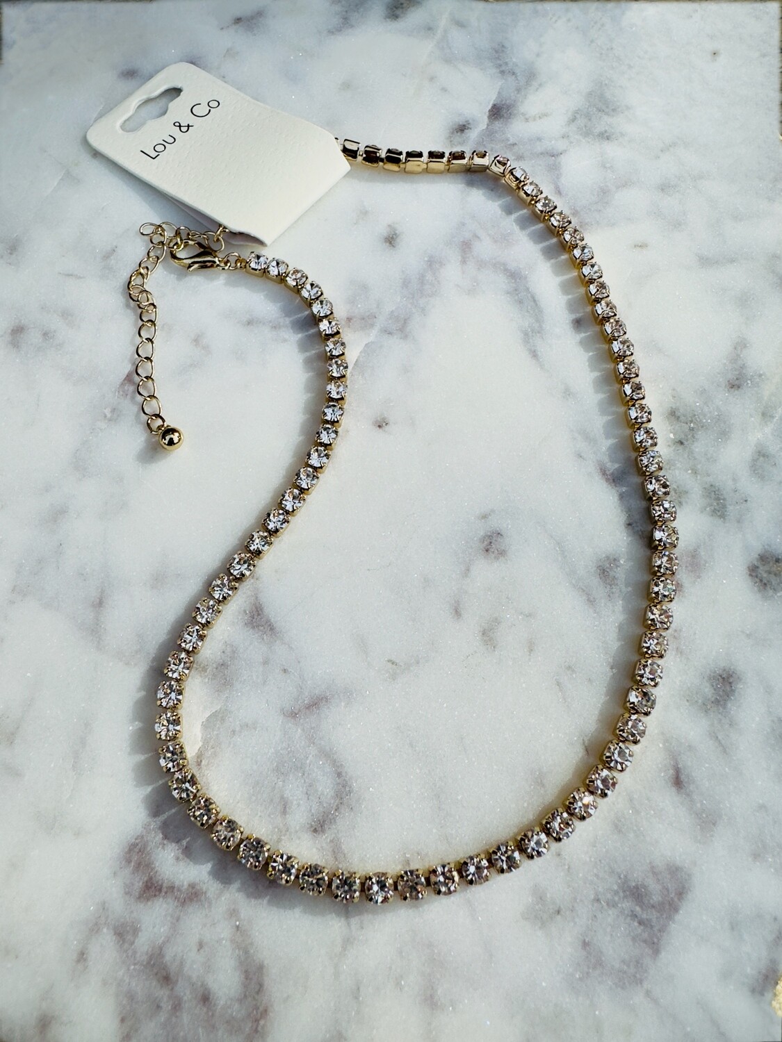 CZ Single Chain Necklace