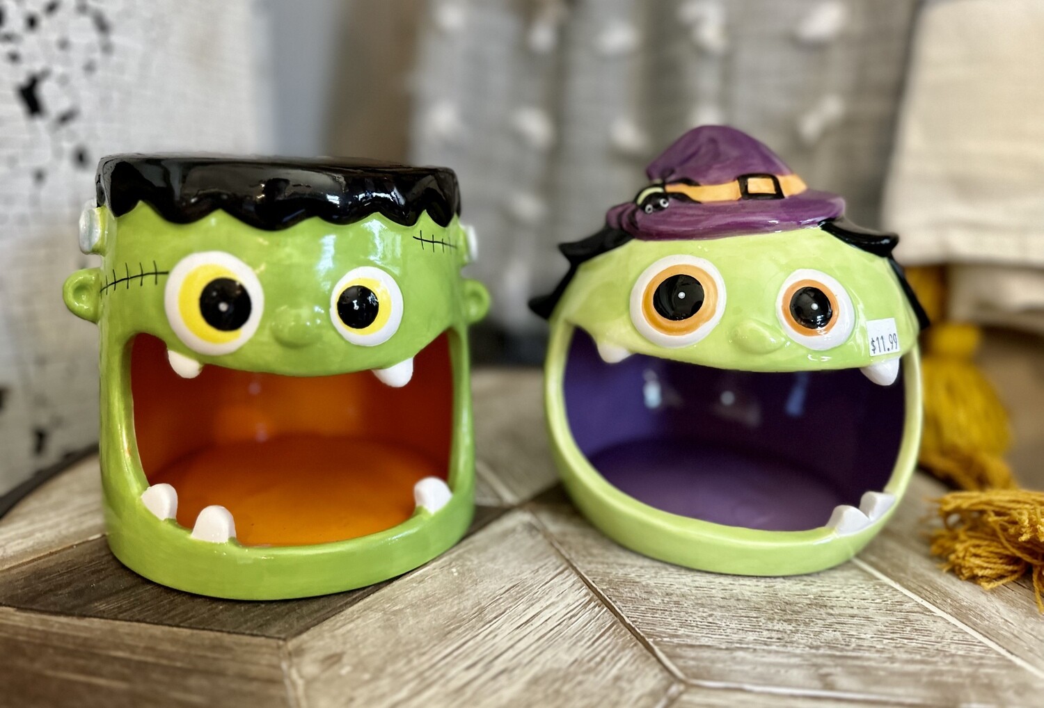 Monster Candle Holders 