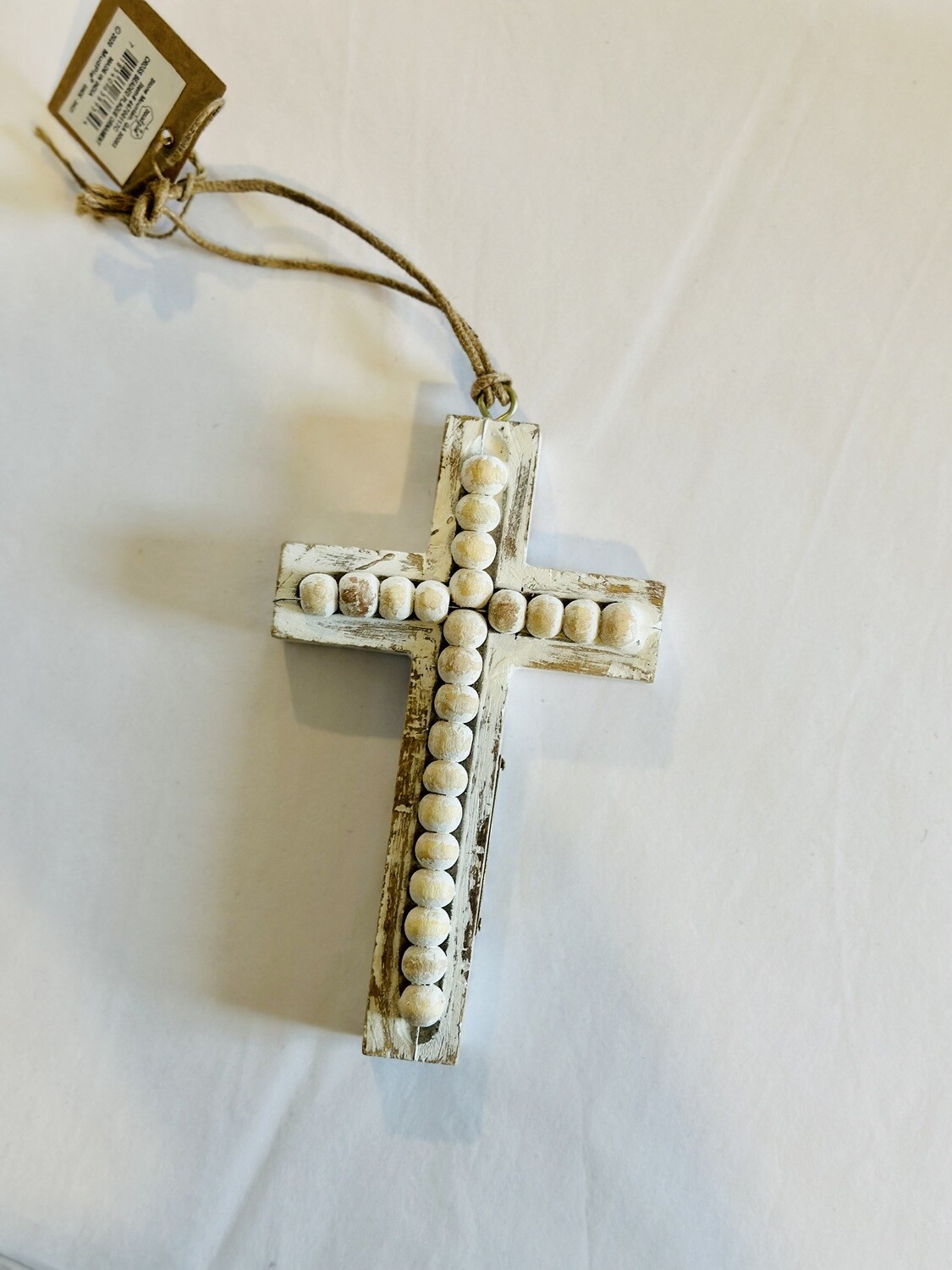 Cross Beaded Ornament