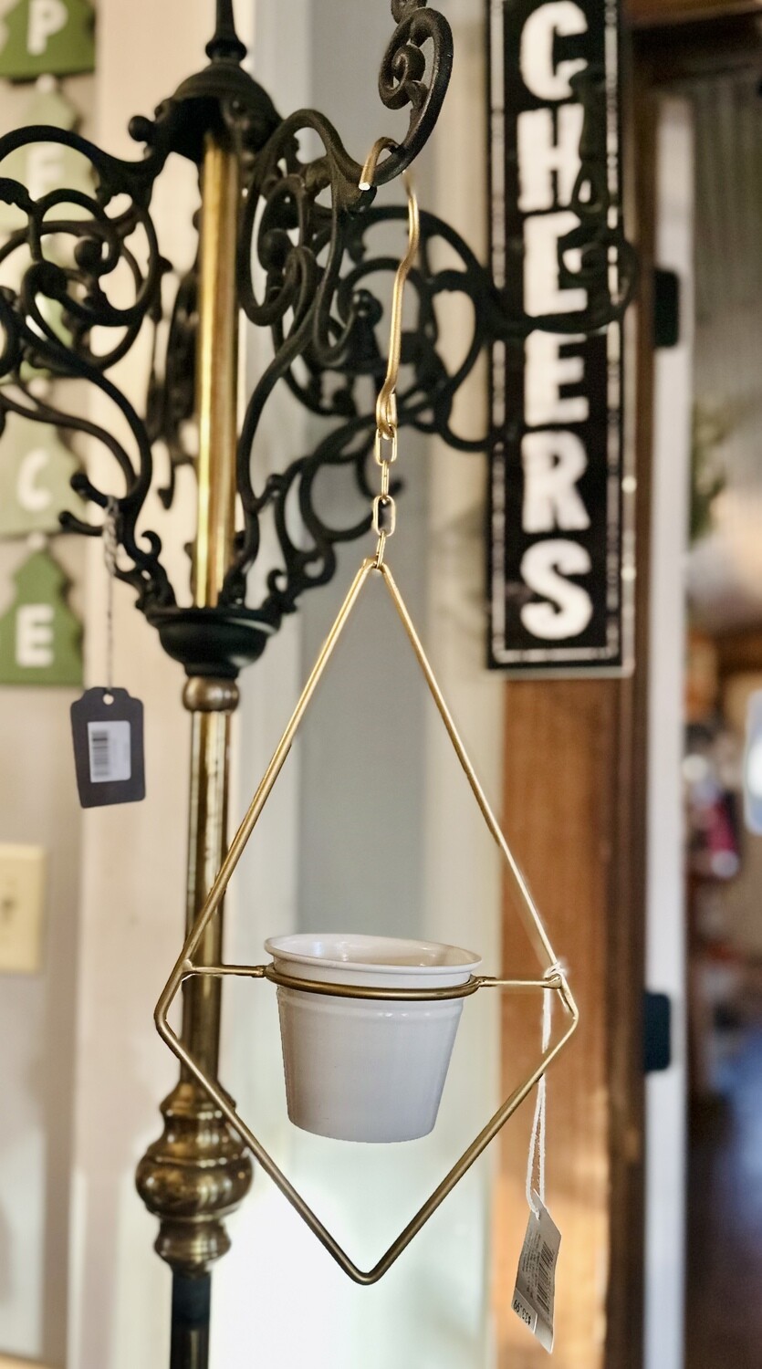 Diamond Hanging Planter, size: Small