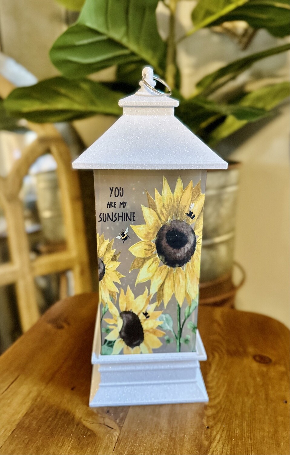 Acrylic Sunflower Lantern