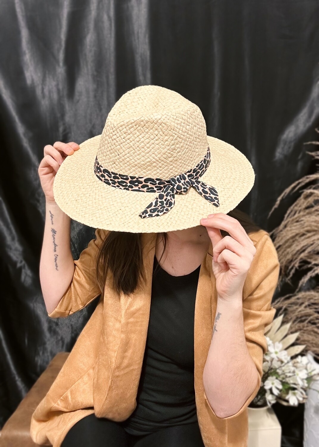 Leopard Knot Fedora