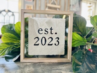 Established 2023 Plaque