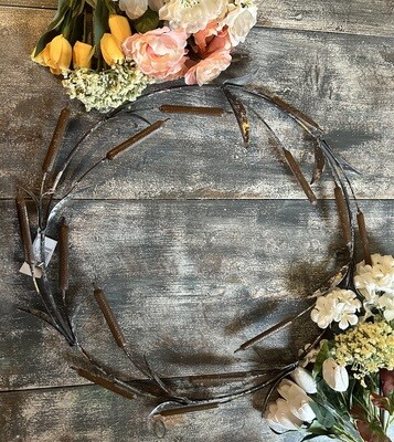  Cattail Wreath