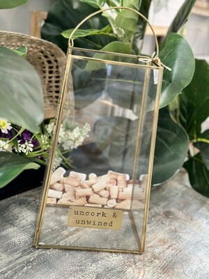 Brass Cork Box