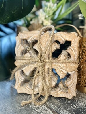 Carved Coasters