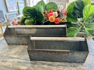 Galvanized Planters