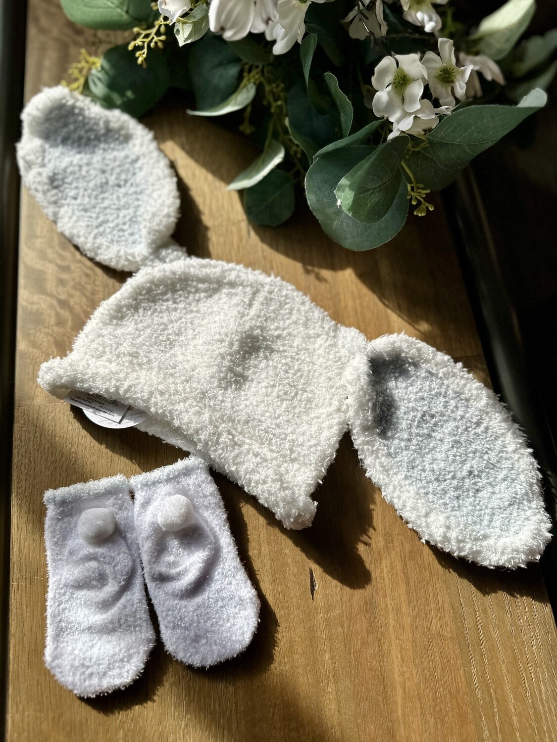 Bunny Hat and Sock Set