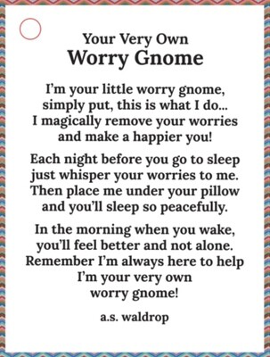 Your Very Own Worry Gnome Charm