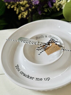Cheese Ball Dish Set