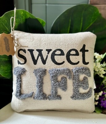 Sweet Life Mini Farm Hook Pillow