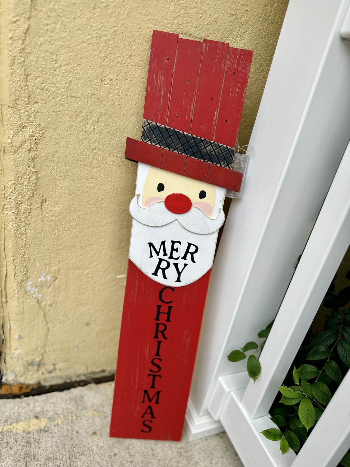 Holiday Reverse Wood Sign
