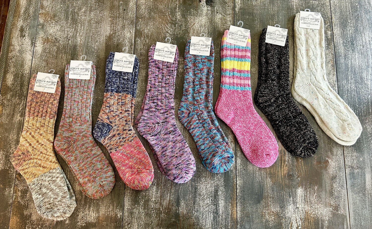 World's Softest Socks (Weekend Collection)