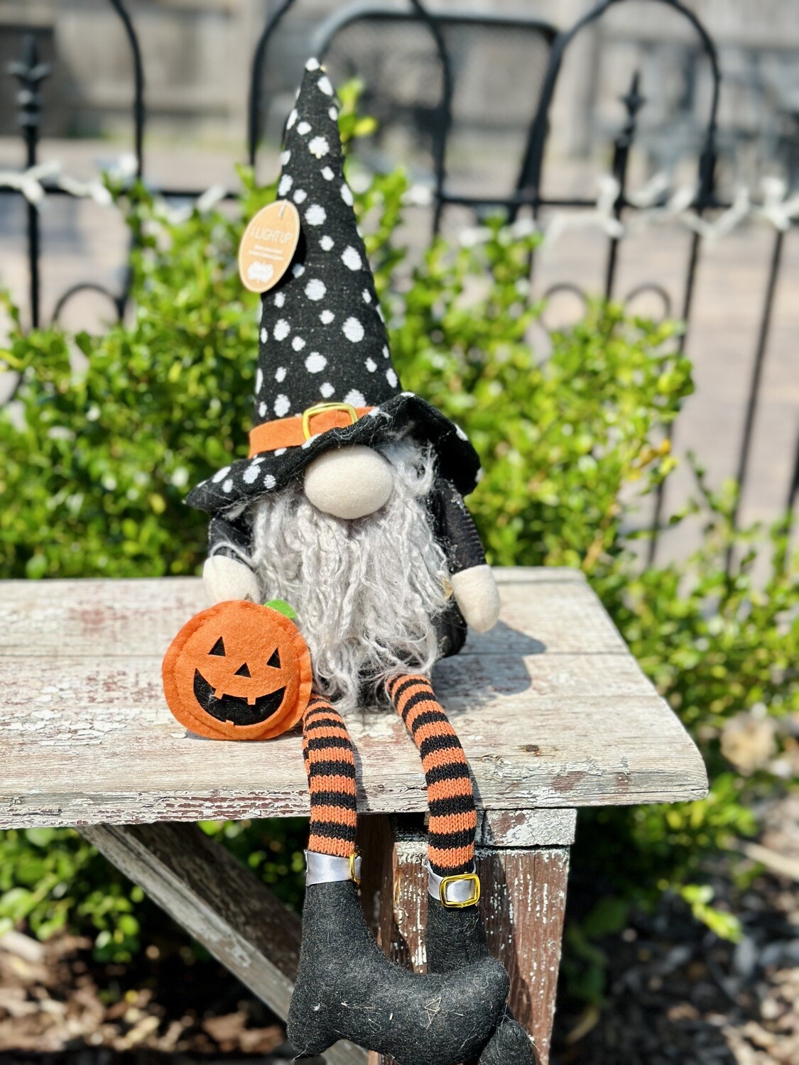 Deluxe Light Up Halloween Gnome