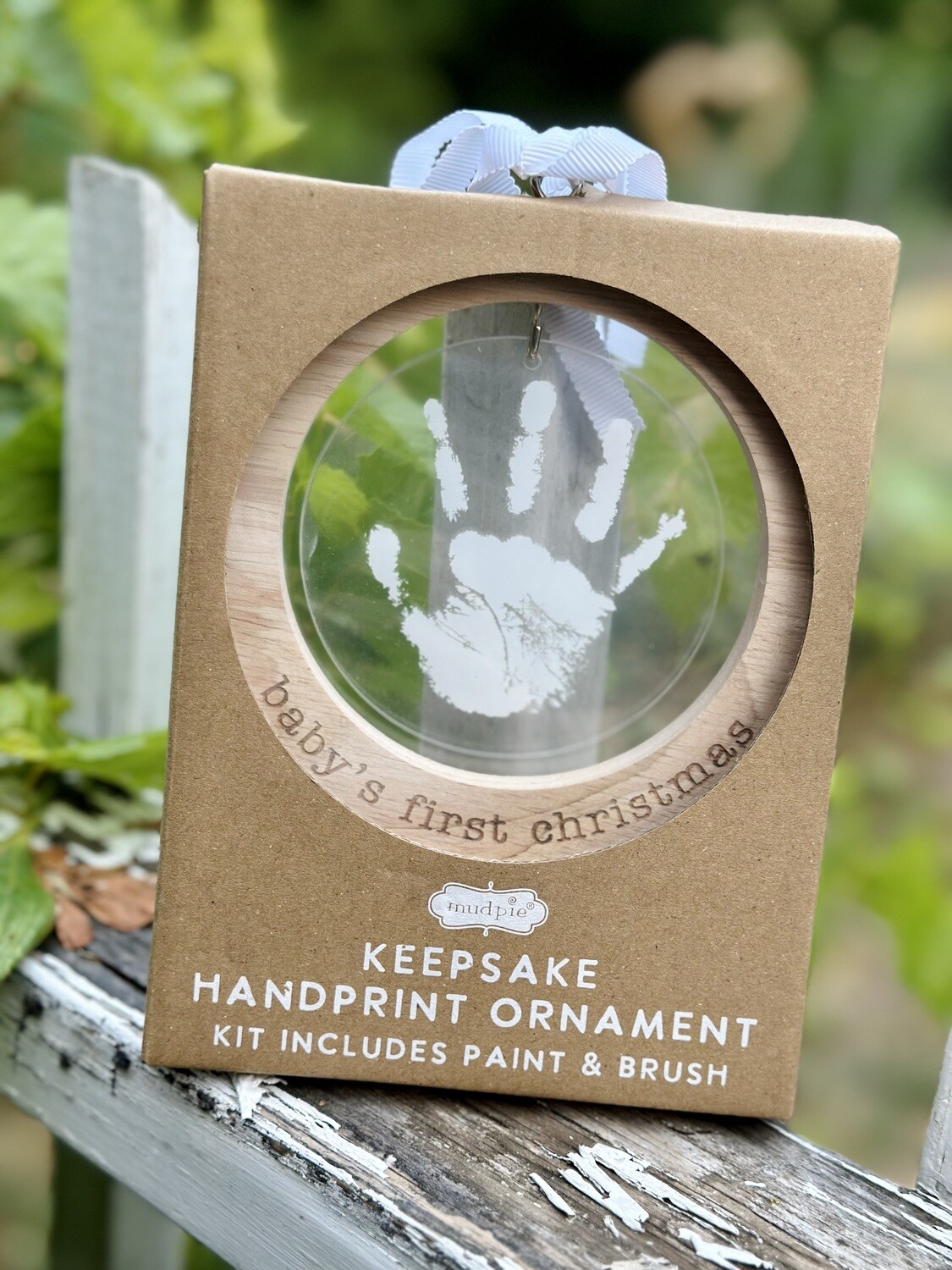 Acrylic Handprint Ornament