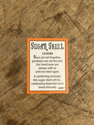 Sugar Skull Charm