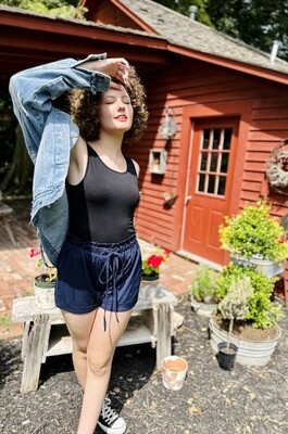 Pocketed Tencel Shorts