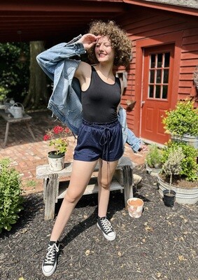 Pocketed Tencel Shorts