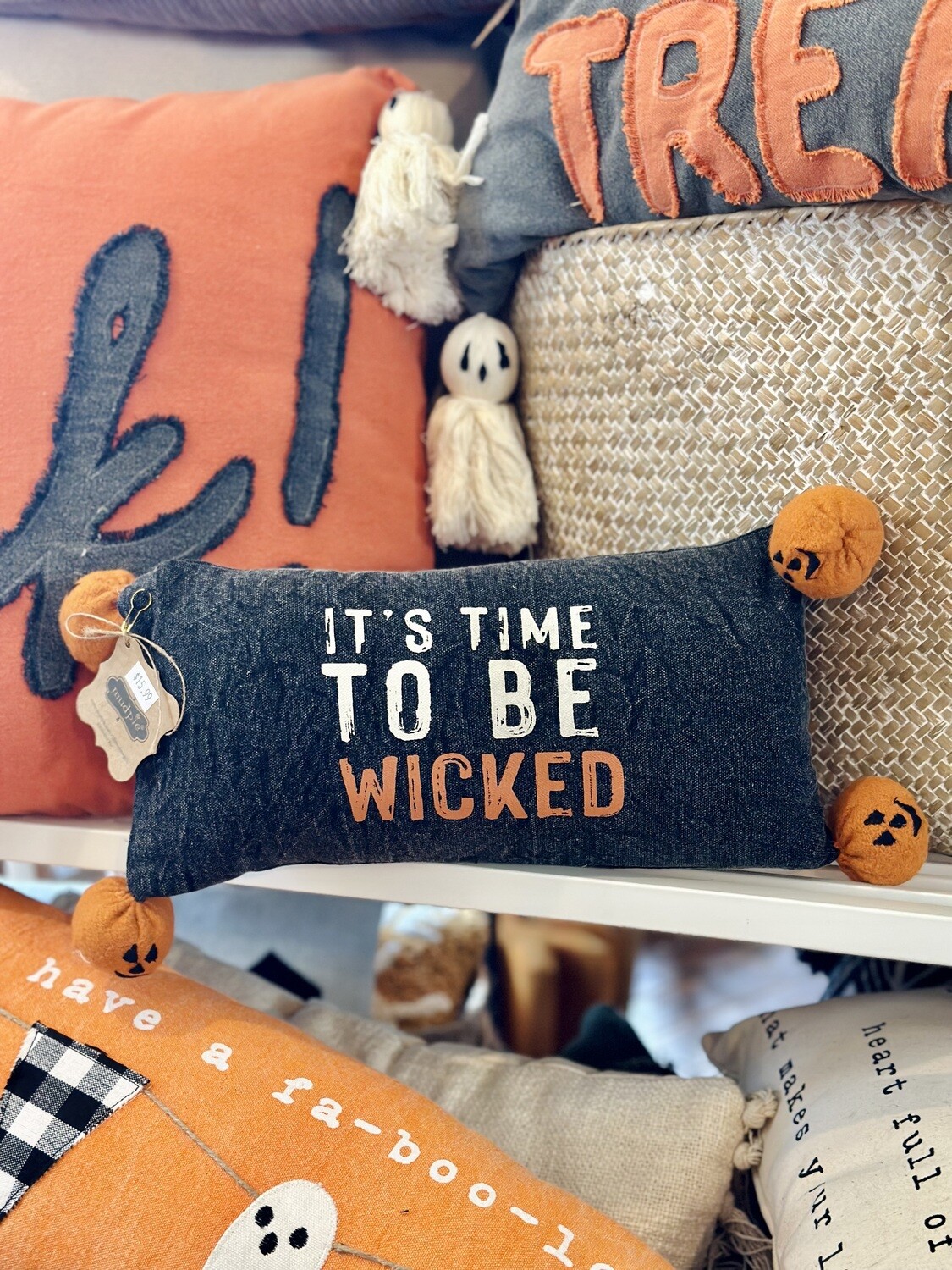 Wicked Halloween Mini Pillow