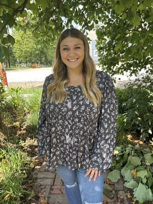 Plus Size Floral Print