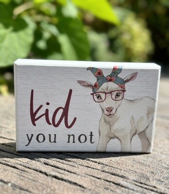 Mini Farm Wood Block