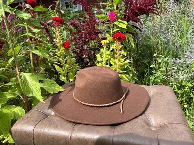 Tie Braided Fedora