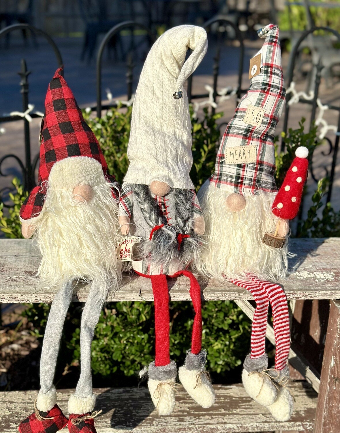 Christmas Deluxe Dangle Gnomes