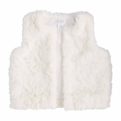 Ivory Fur Vest
