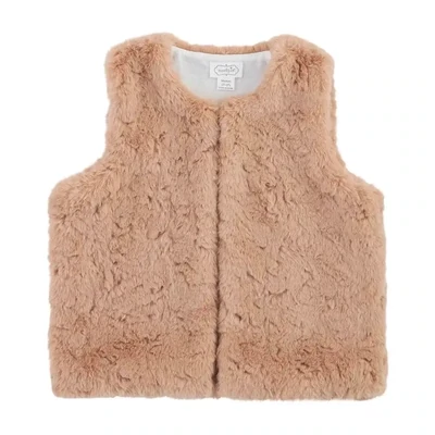Tan Fur Vest
