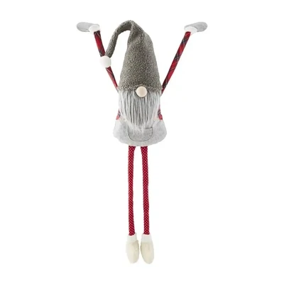 Grey XL Dangle Arm Gnome
