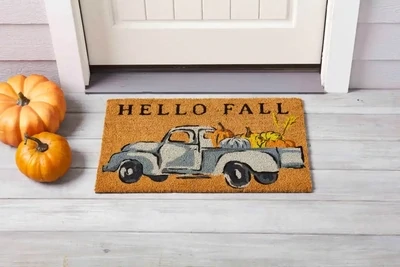 Hello Fall Door Mat
