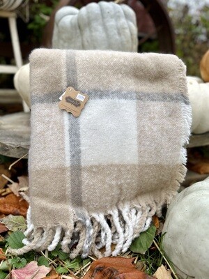 Plaid Throw Blanket
