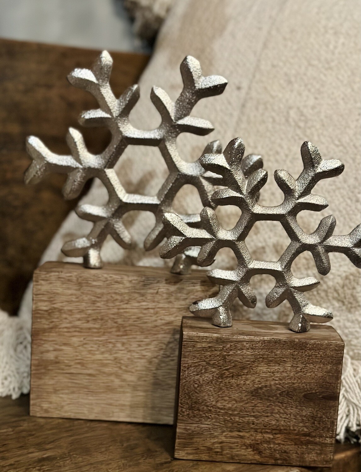 Metal Snowflake Set