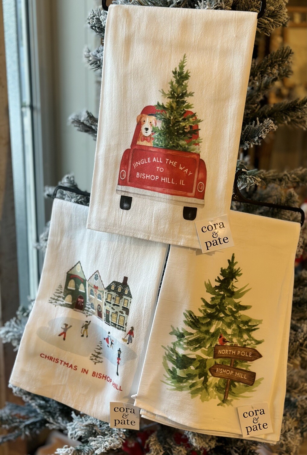 Christmas Bishop Tea Towels