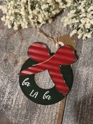 Xmas Tin Ornaments