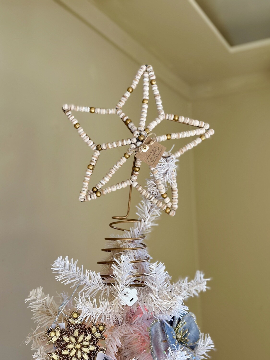  Beaded Star Tree Topper
