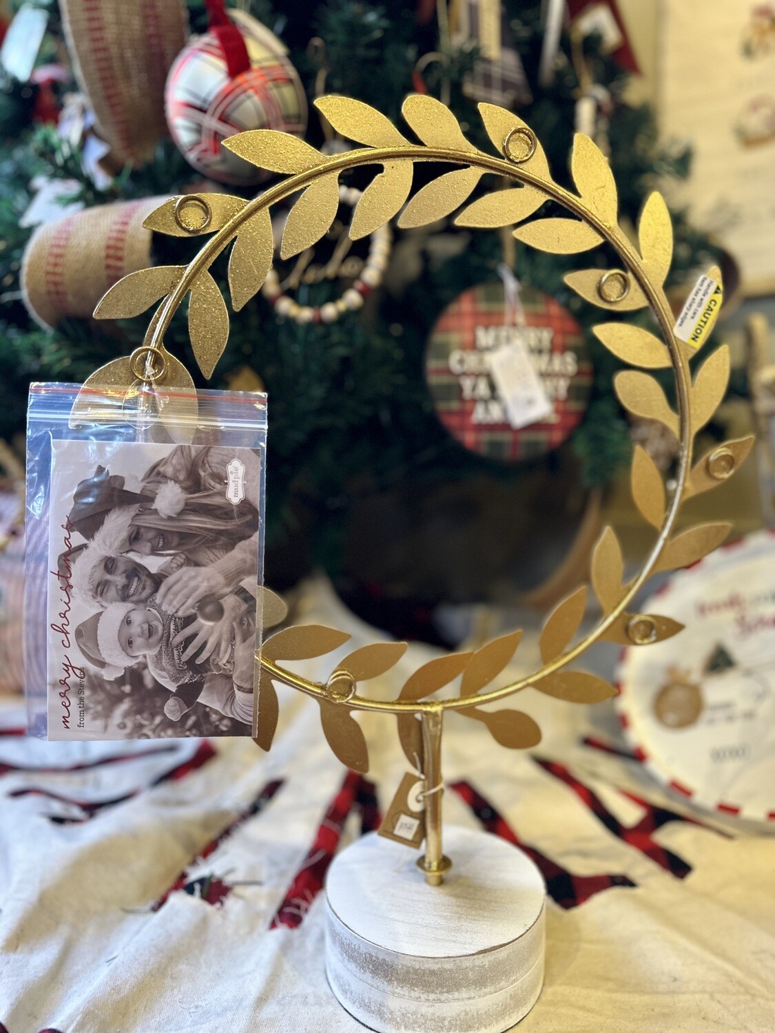 Wreath Stand Card Holder